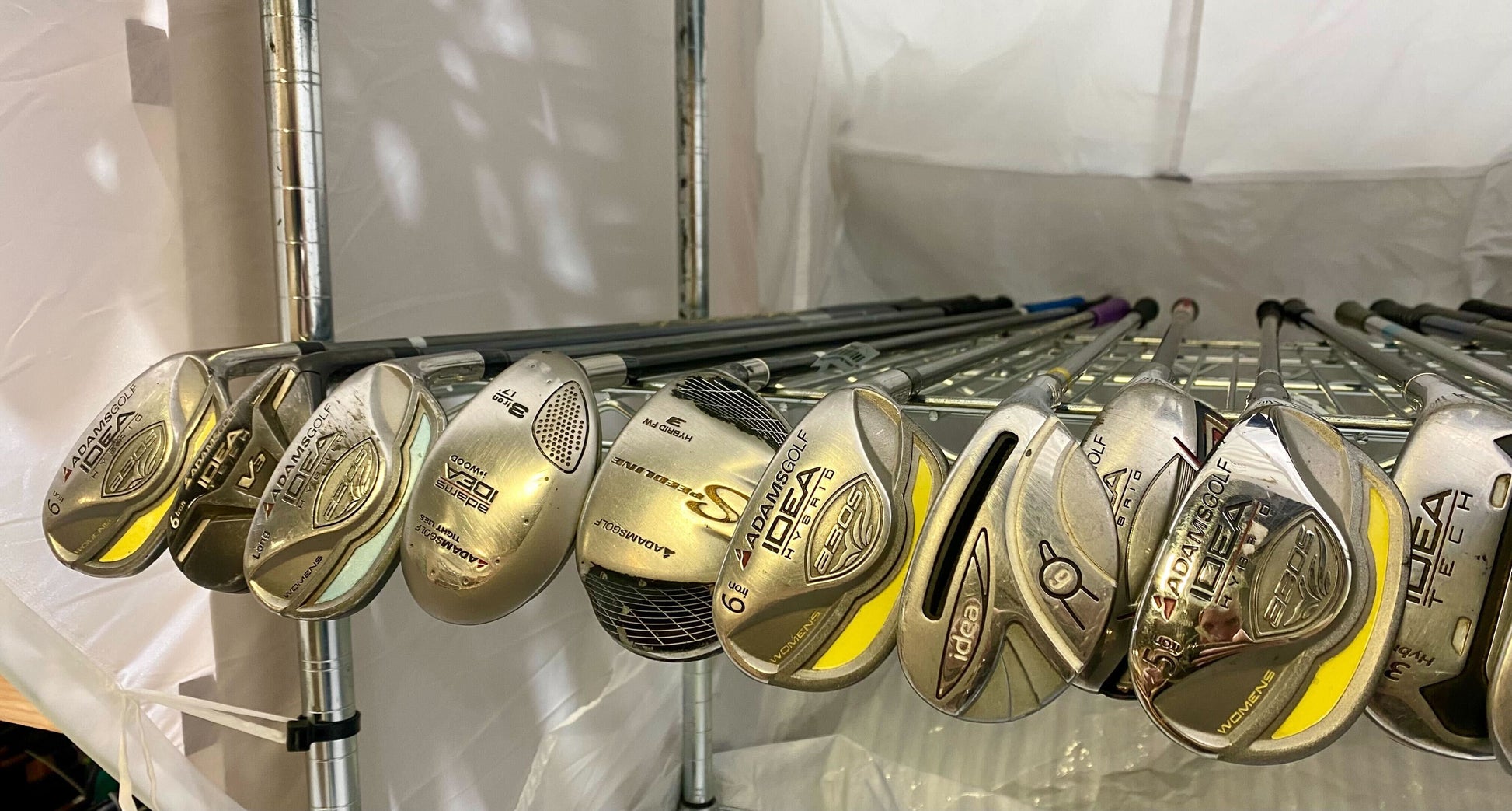 Wholesale Lot of 50 Golf Clubs - Adams Assorted Hybrids-Next Round