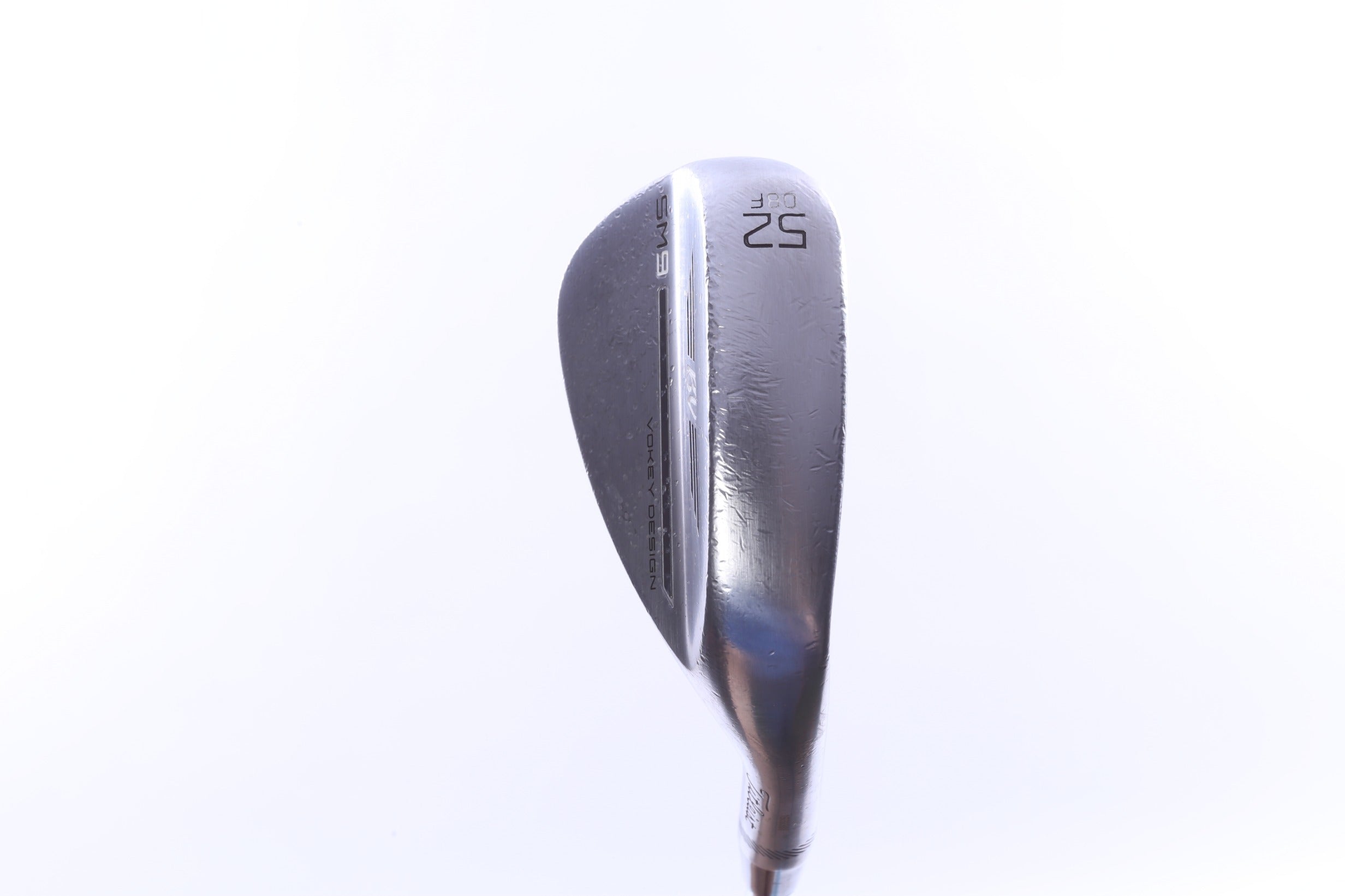 Used Titleist Vokey SM9 Brushed Steel Gap Wedge - Right-Handed - 52 Degrees - Wedge Flex-Next Round