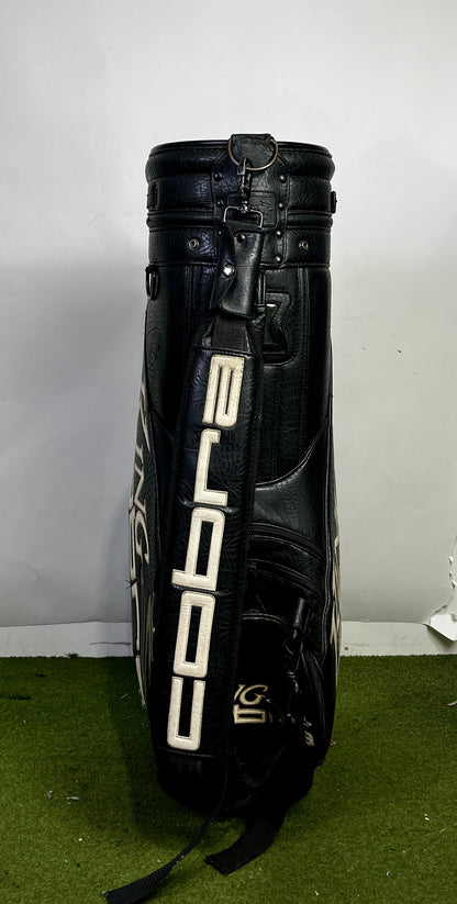 King Cobra Staff Bag - 6 Dividers 6 Pockets- Black and White-Next Round