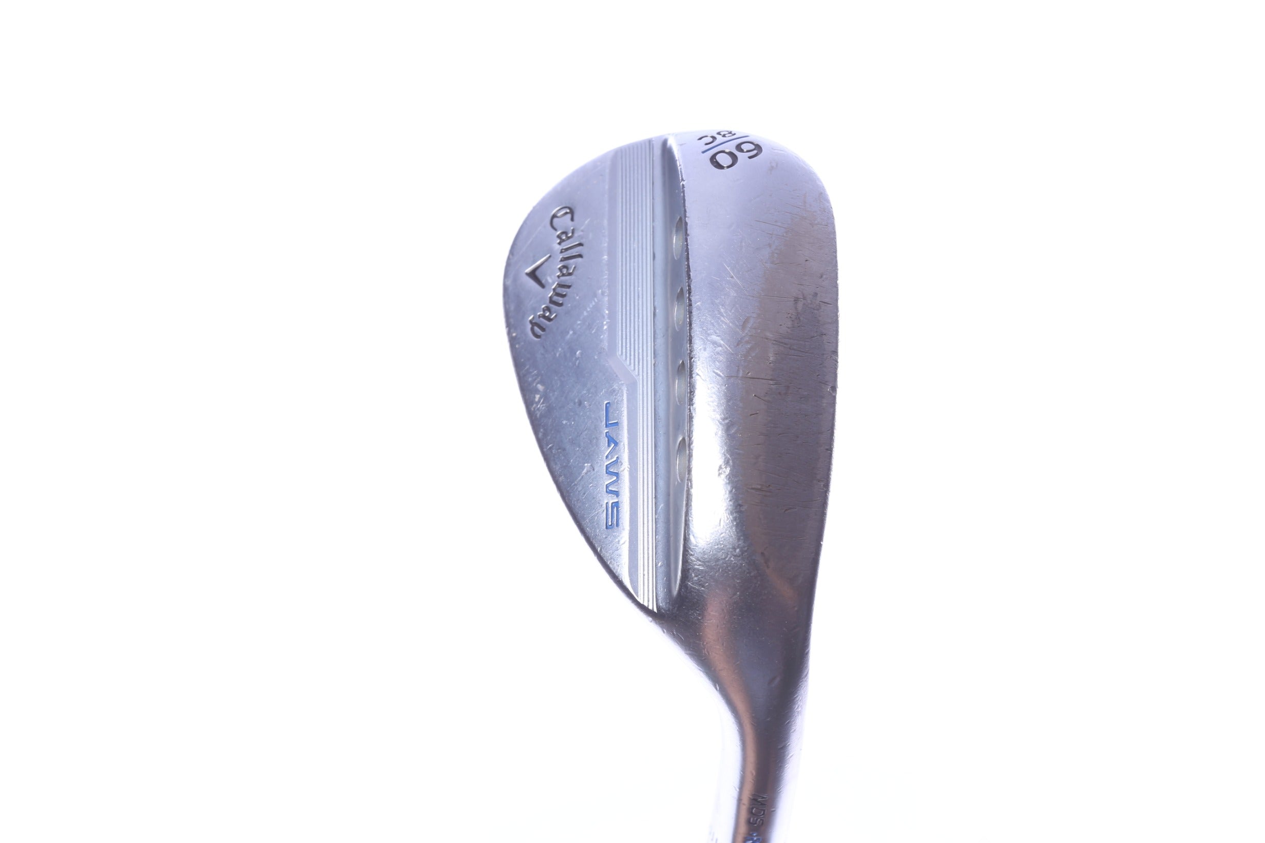 Used Callaway JAWS MD5 Chrome Lob Wedge - Right-Handed - 60 Degrees - Stiff Flex