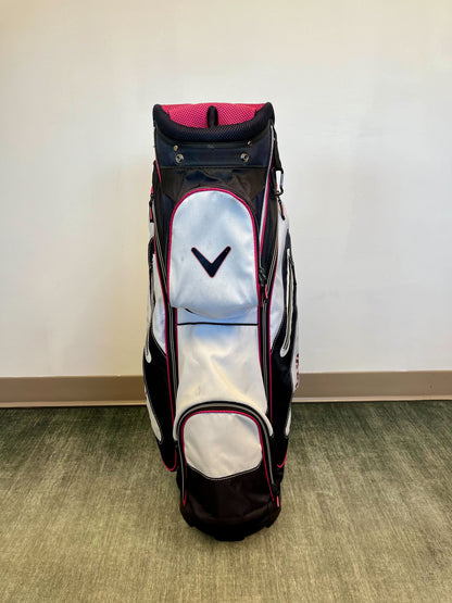 Callaway Carry Bag 10 Dividers/6 pockets with Strap and Rain Cover-Next Round