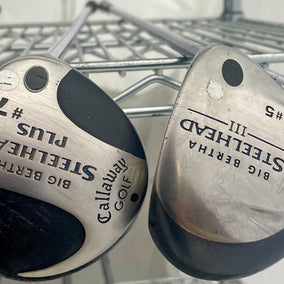 Wholesale Lot of 30 Clubs - Callaway Big Bertha Steelhead III Woods-Next Round