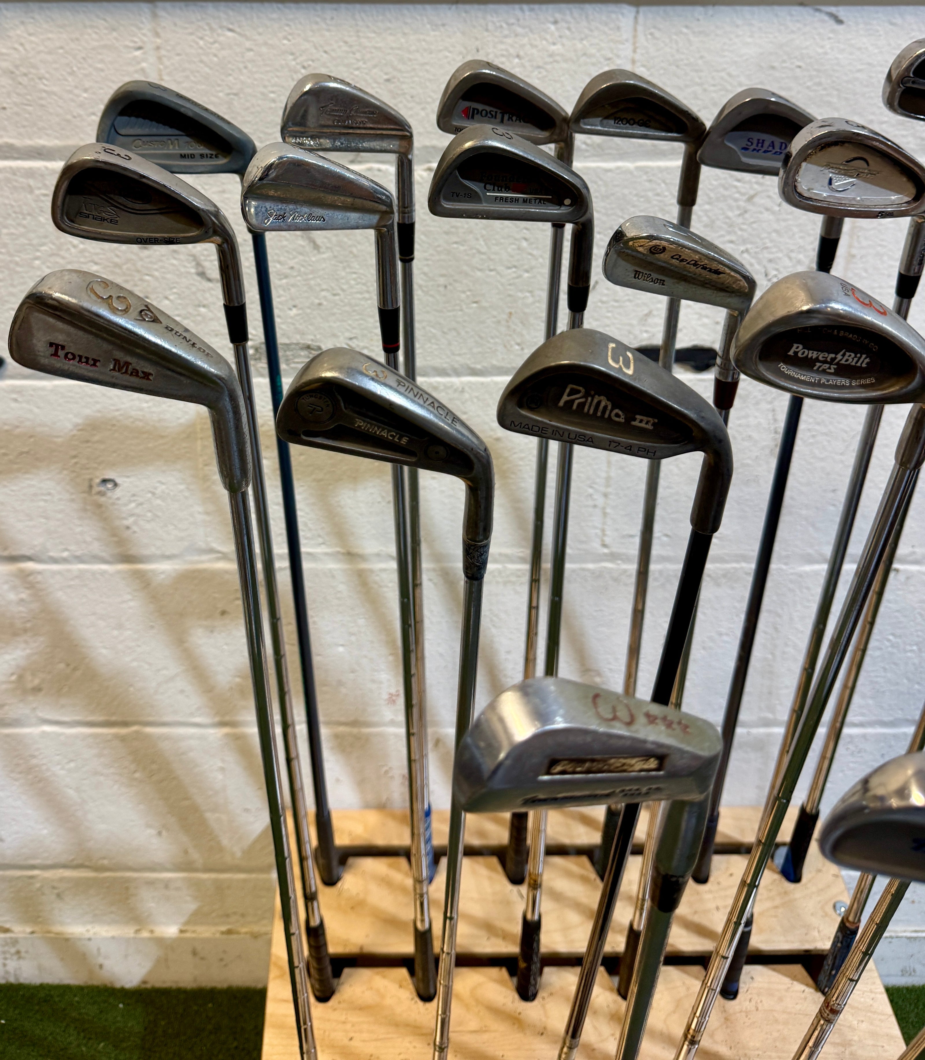 Wholesale Lot of 45 Golf Clubs - Assorted Single Irons-Next Round