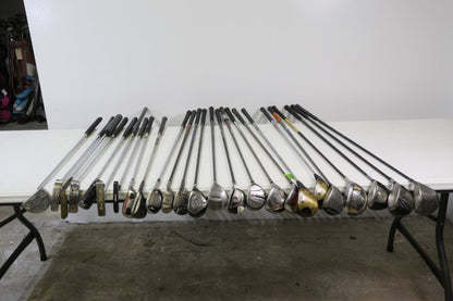 Wholesale Lot of 25 Golf Clubs - Men's Flex - Right-Handed-Next Round