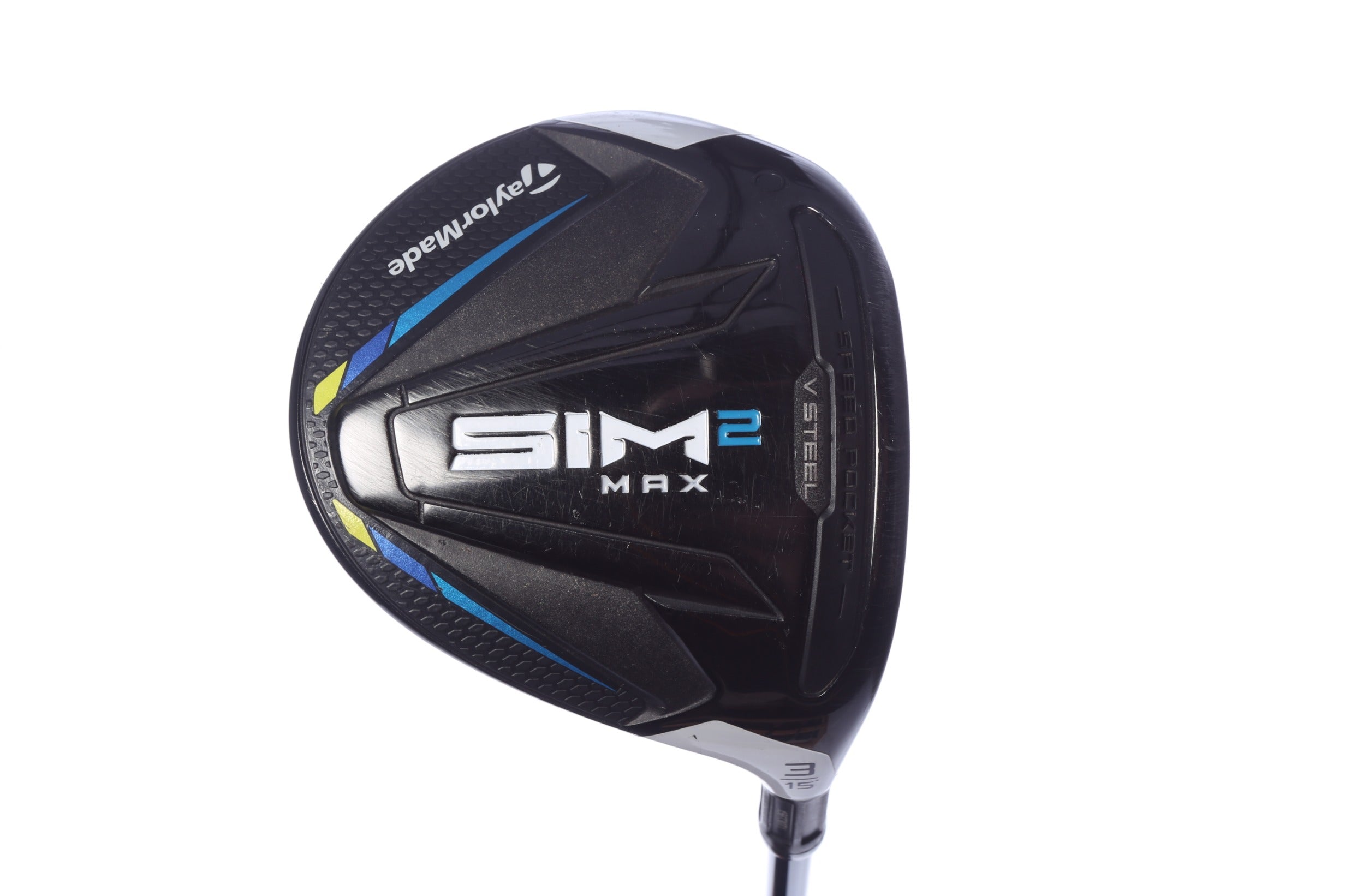 Used TaylorMade SIM2 MAX 3-Wood - Right-Handed - 15 Degrees - Regular Flex-Next Round