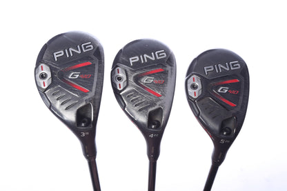 Used Ping G410 Hybrid Set - Right-Handed - 3H, 4H, 5H - Seniors Flex