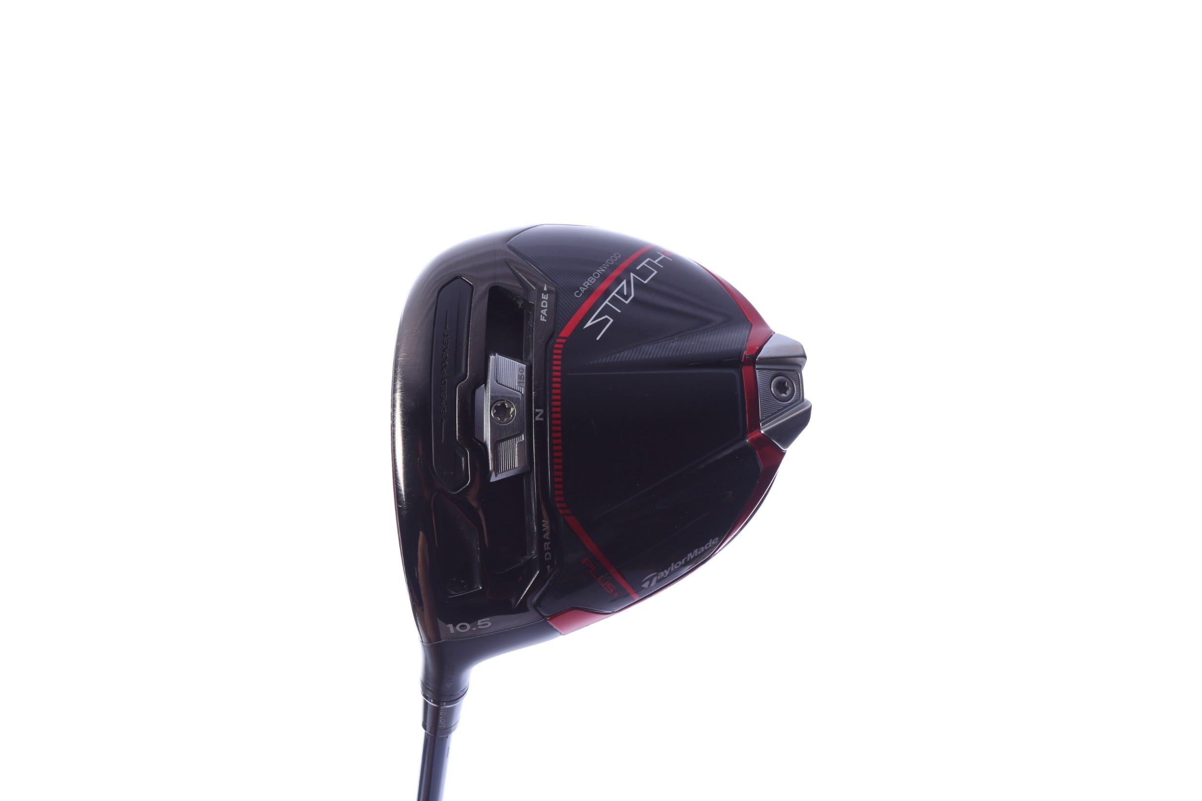Used TaylorMade STEALTH 2 PLUS Driver - 10.5 Degrees - Stiff Flex Fujikura Ventus Blue Velocore - Left-Handed
