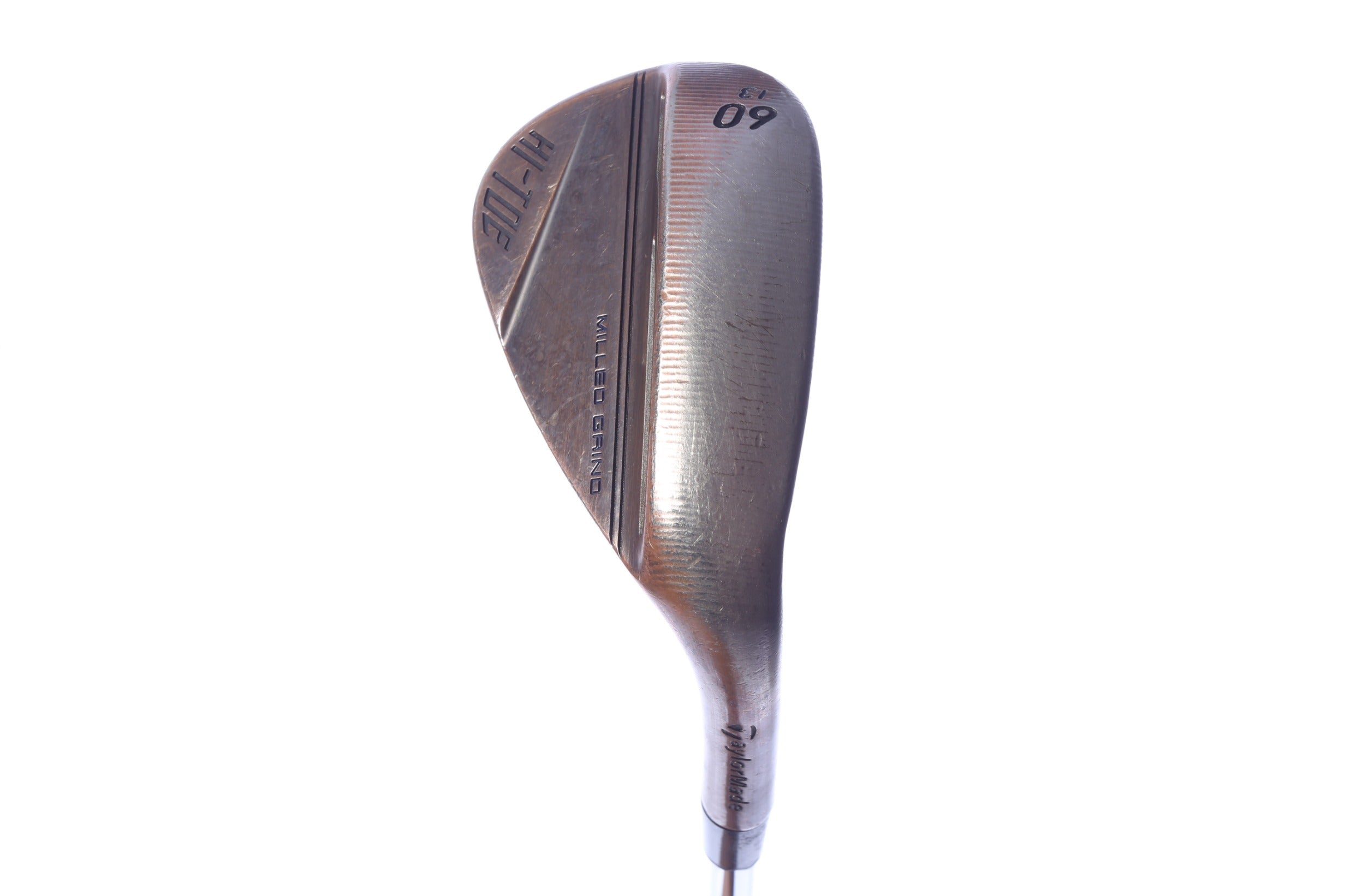 Used TaylorMade Milled Grind HI-TOE 3 Copper Lob Wedge - Right-Handed - 60 Degrees - Wedge Flex