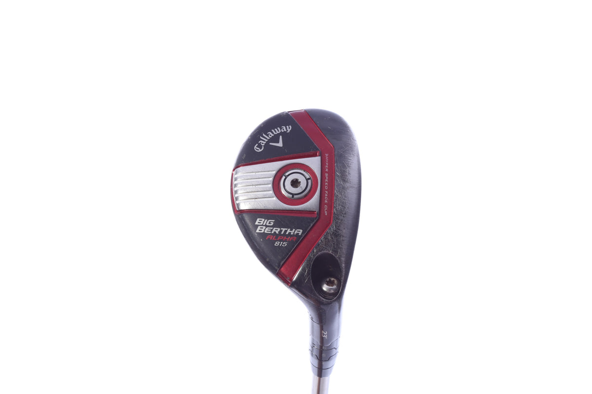Used Callaway Big Bertha Alpha 815 5H Hybrid - Right-Handed - 23 Degrees - Stiff Flex