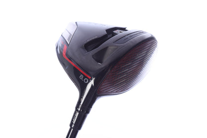 Used TaylorMade STEALTH PLUS Driver - 8 Degrees - Extra Stiff Flex Mitsubishi Kal'li White - Right-Handed
