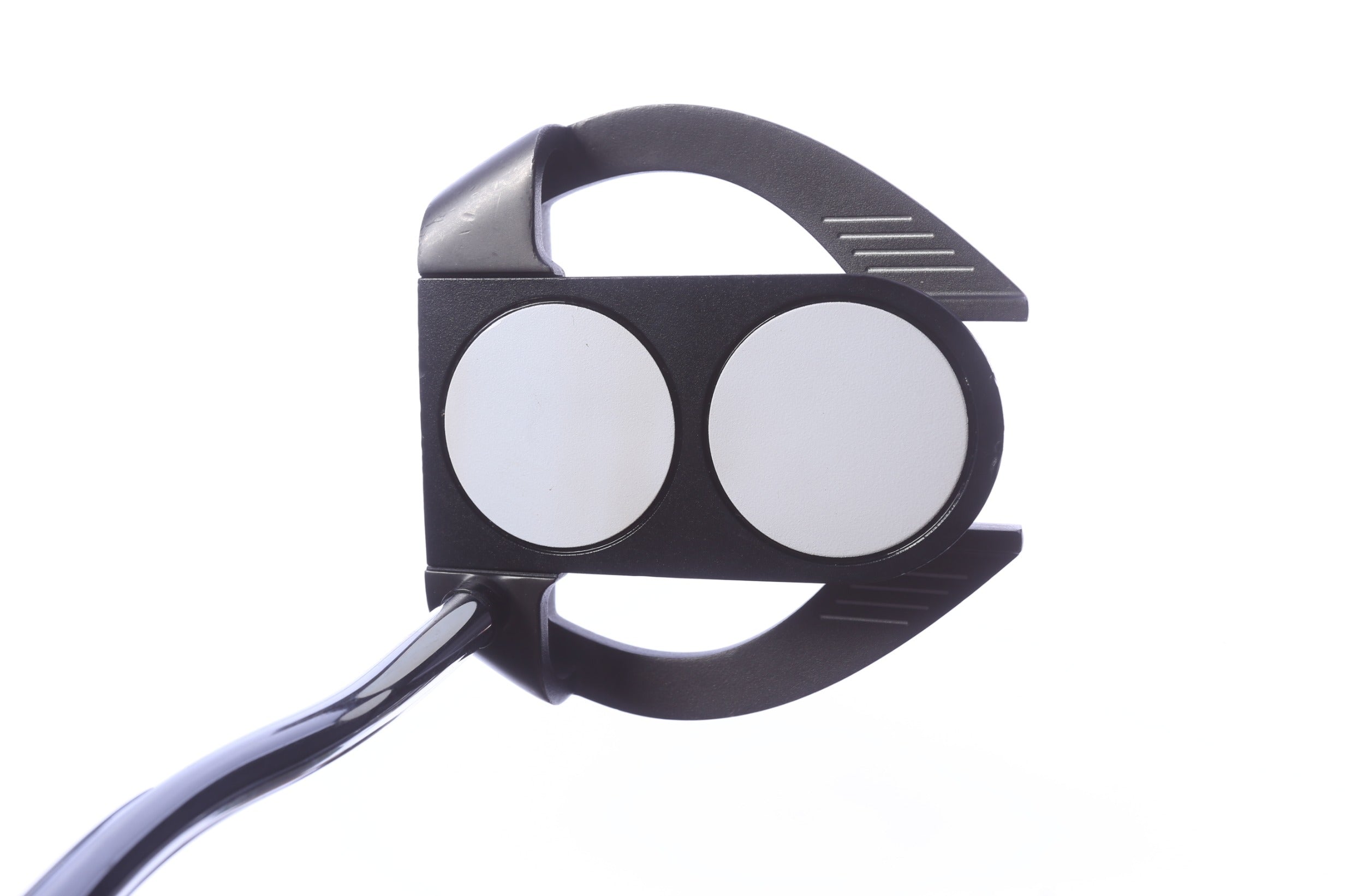 Used Odyssey O-Works Black 2-Ball Fang Putter - Right-Handed - 33 in - Mallet