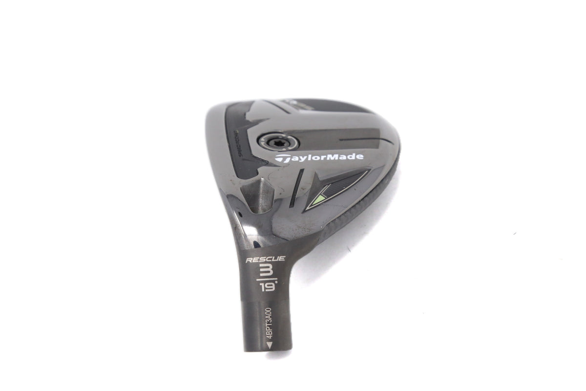 Used TaylorMade Qi35 Rescue 3H - HEAD ONLY - Left-Handed - 19 Degrees-Next Round