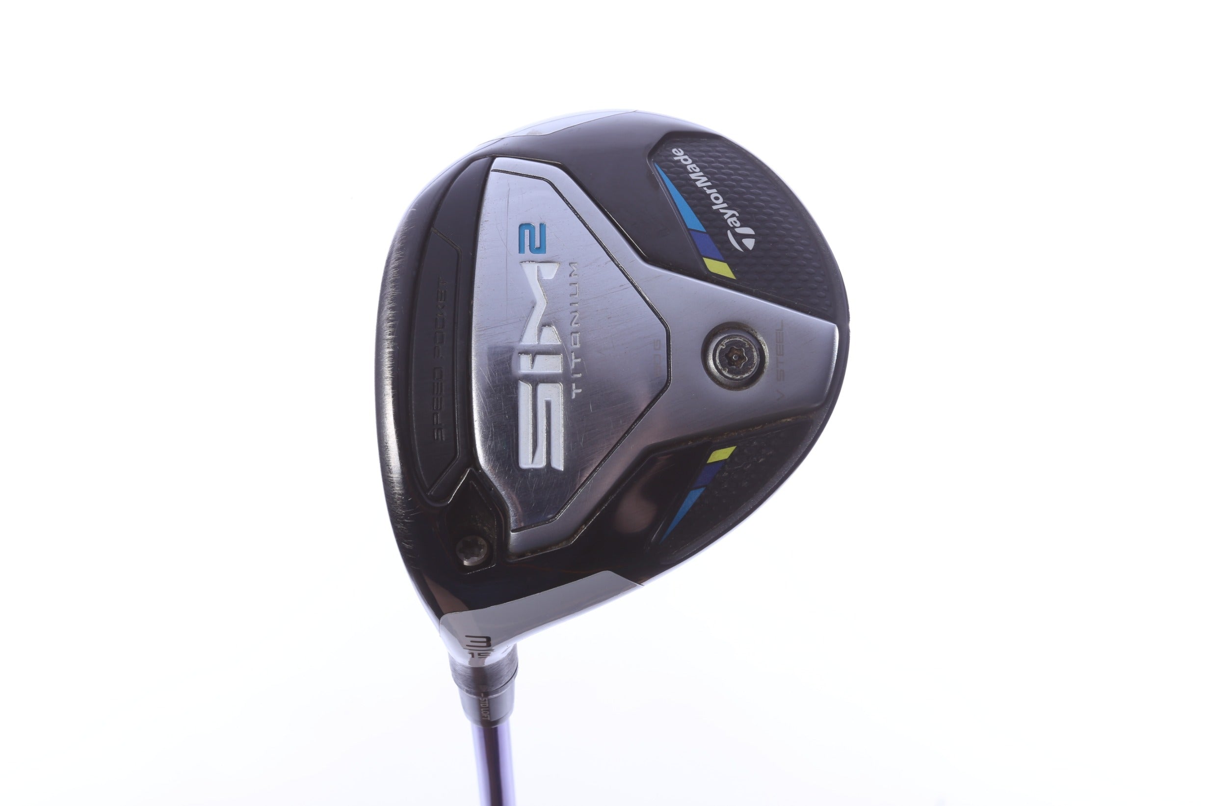 Used TaylorMade SIM2 Titanium 3-Wood - Left-Handed - 15 Degrees - Stiff Flex-Next Round