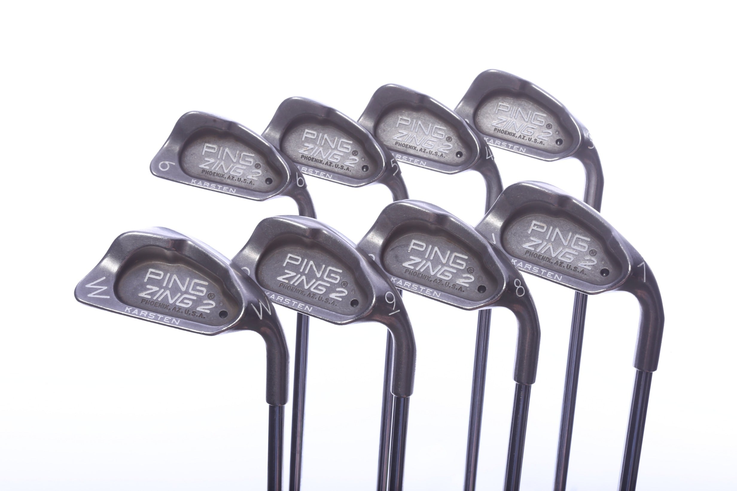 Used Ping Zing 2 Iron Set - Right-Handed - 3-PW - Stiff Flex