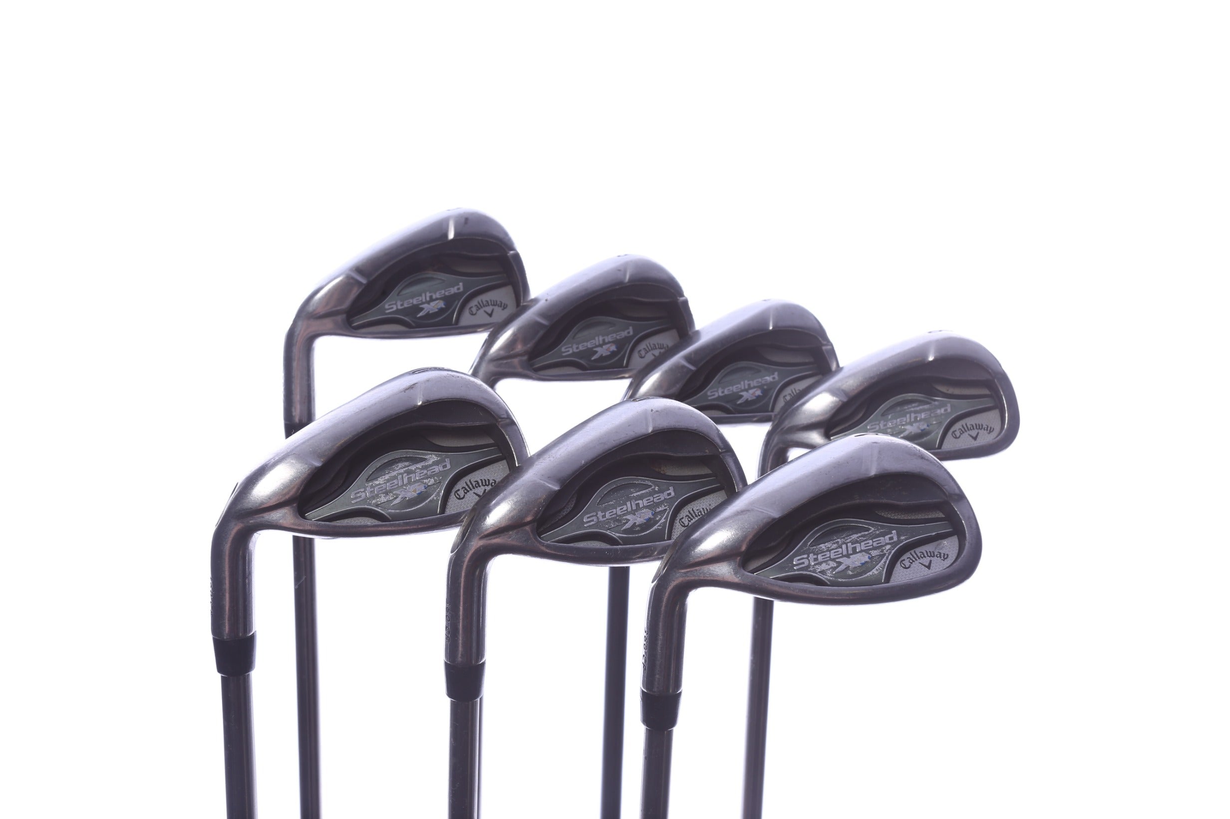 Used Callaway Steelhead XR Iron Set - Left-Handed - 5-PW, AW - Regular Flex