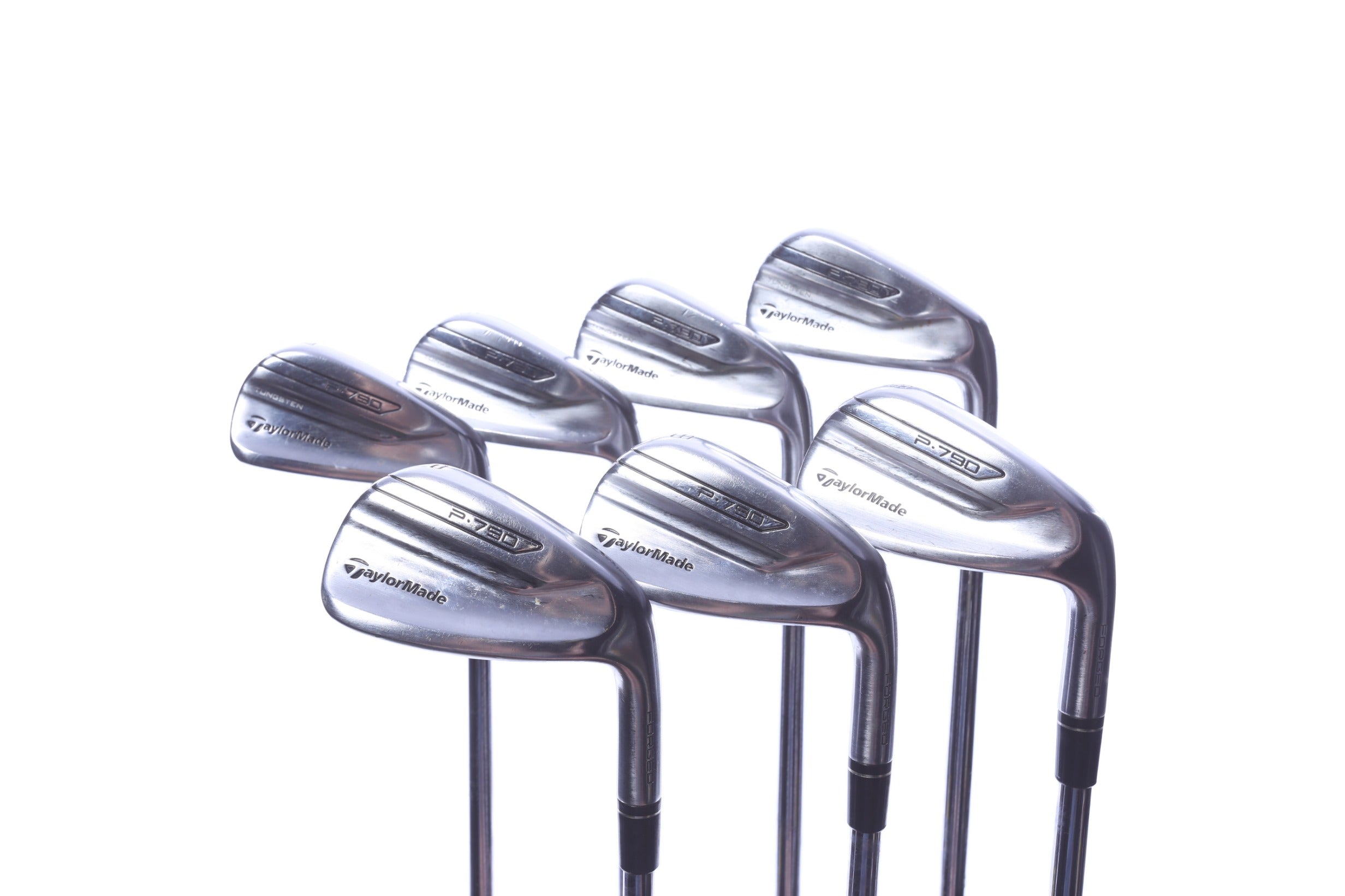 Used TaylorMade 2019 P790 Iron Set - Right-Handed - 4-PW - Stiff Flex