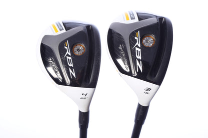 Used TaylorMade RocketBallz Stage 2 Hybrid Set - Right-Handed - 3H, 4H - Seniors Flex