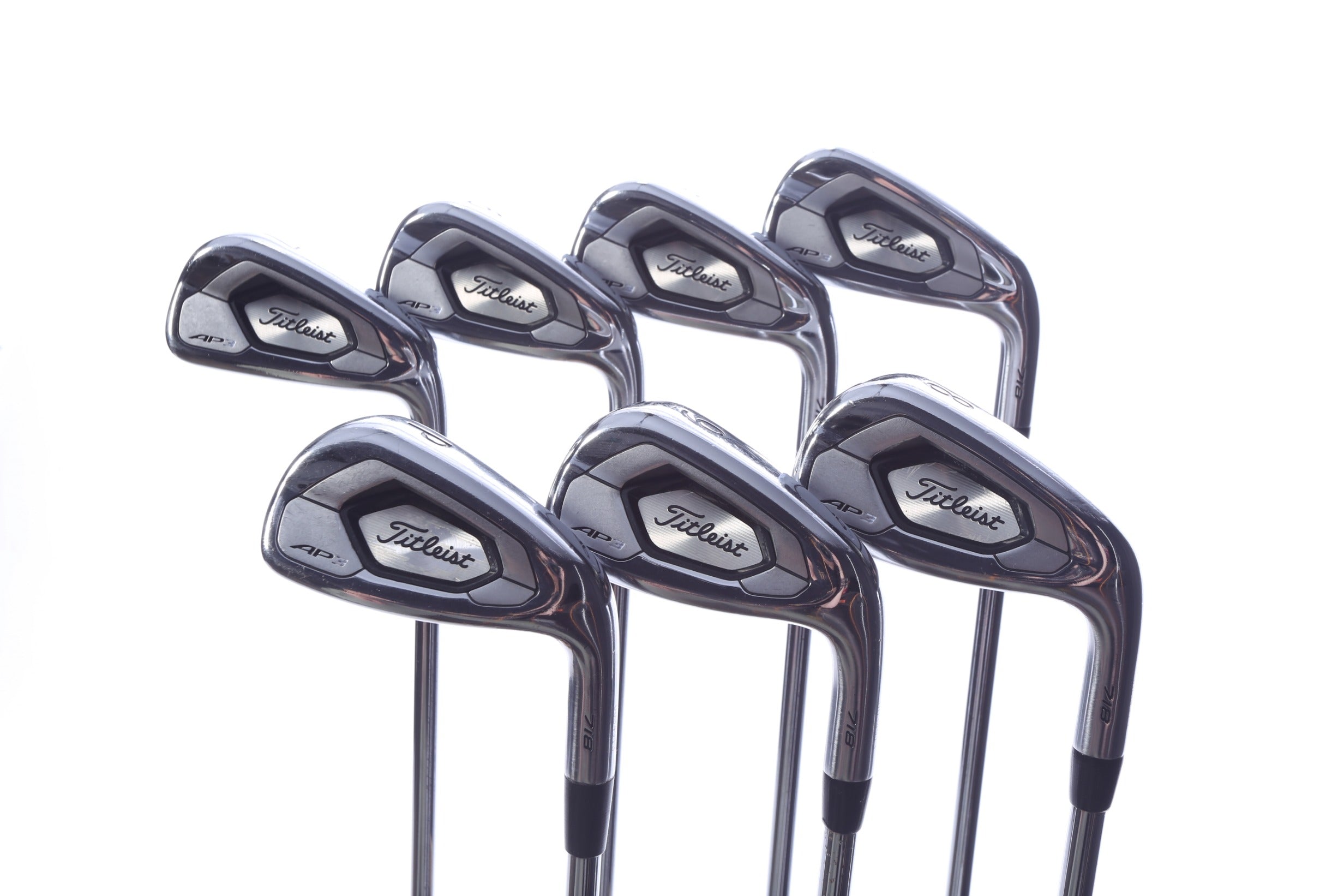Used Titleist 718 AP3 Iron Set - Right-Handed - 4-PW - Stiff Flex-Next Round