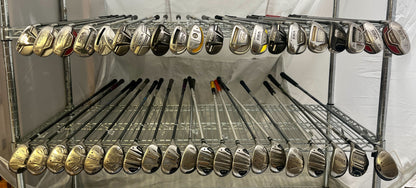 Wholesale Lot of 40 Golf Clubs - Adams & Cobra Hybrids-Next Round
