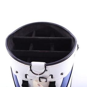 Ping White/Blue Staff Bag 9 Dividers 5 Pockets w/ Raincover-Next Round