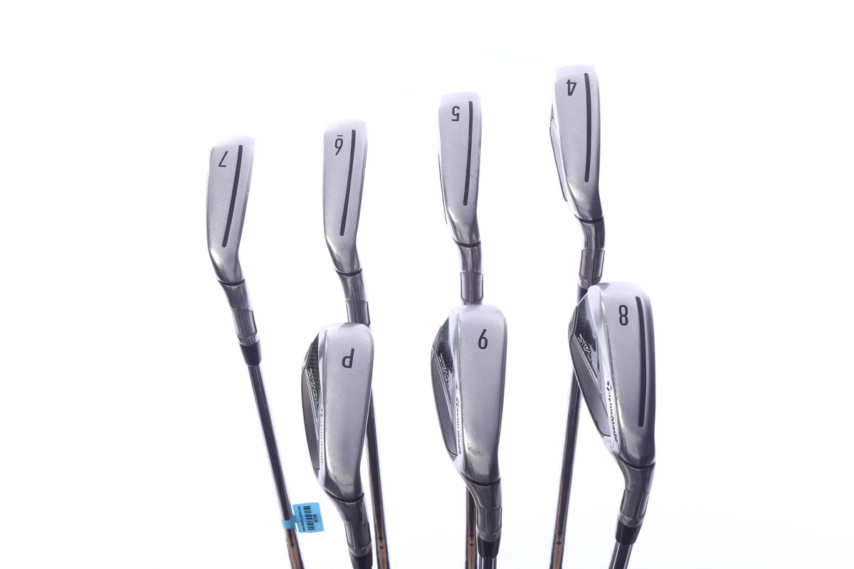 Used TaylorMade STEALTH Iron Set - Right-Handed - 4-PW - Extra Stiff Flex