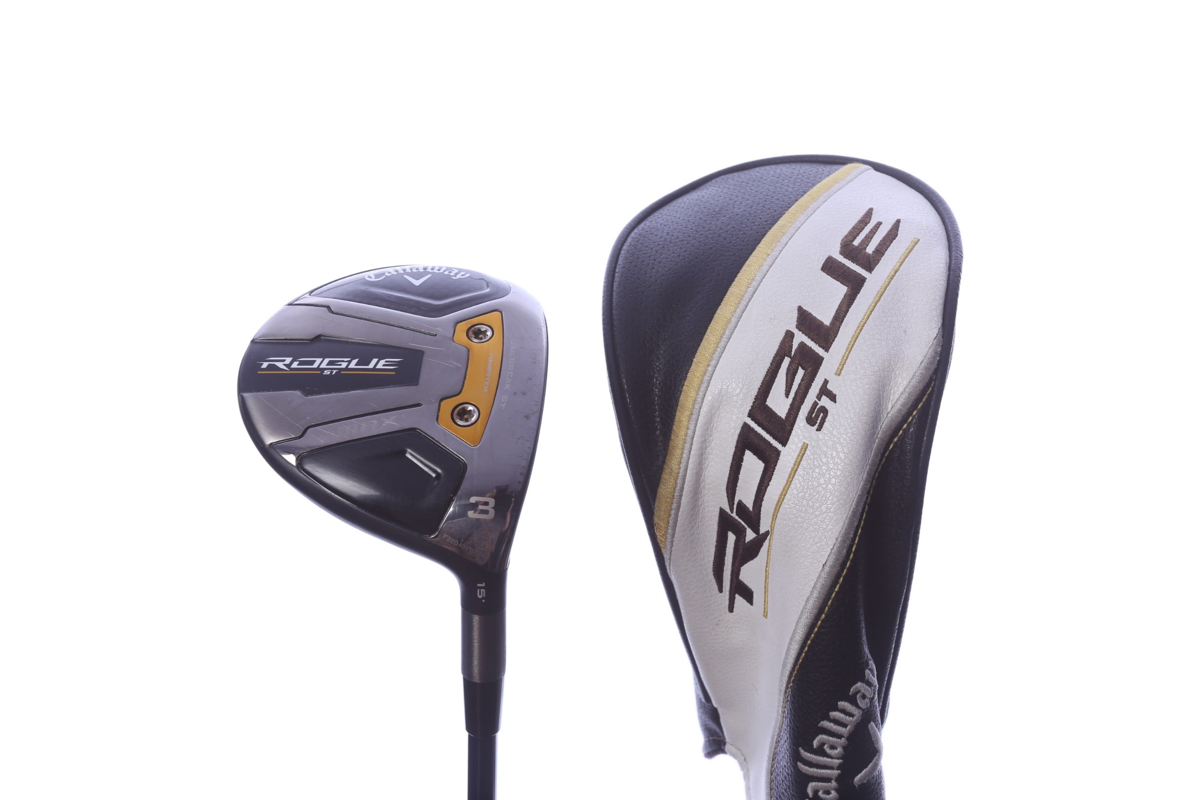 Used Callaway Rogue ST MAX 3-Wood - Right-Handed - 15 Degrees - Regular Flex