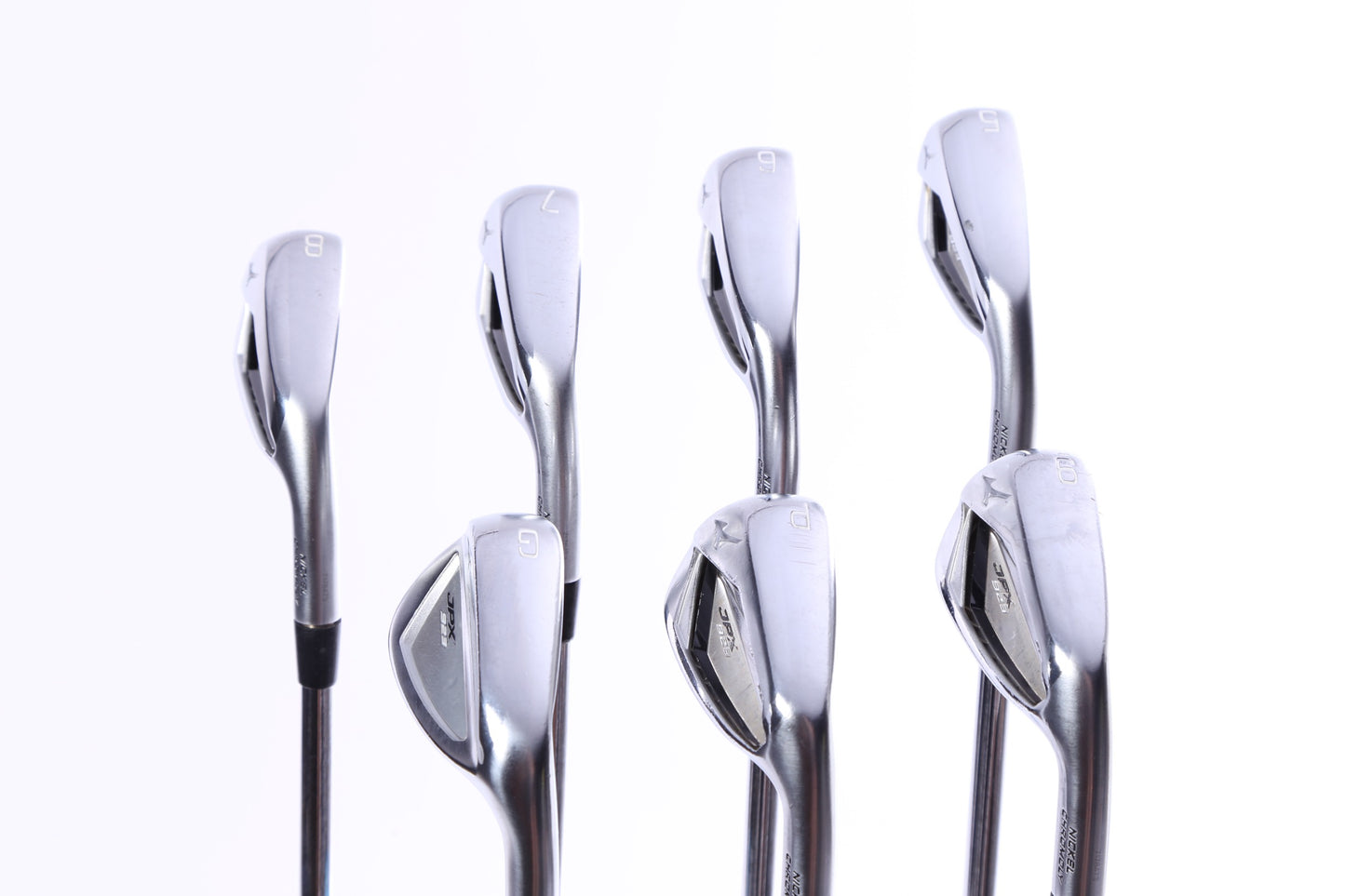 Used Mizuno JPX 923 Hot Metal Pro / JPX 923 Forged Combo Iron Set - Right-Handed - 5-PW, GW - Stiff Flex-Next Round