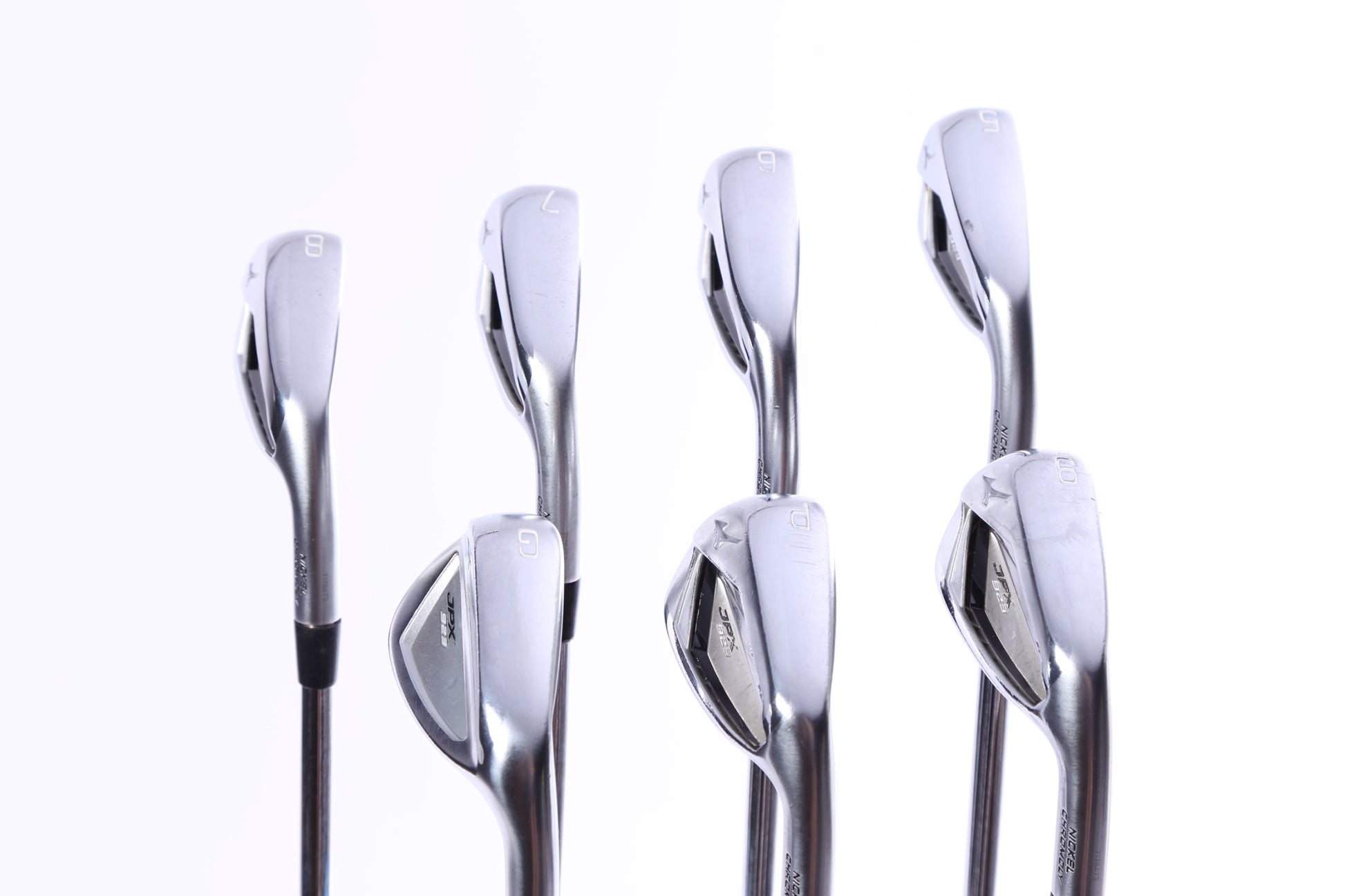 Used Mizuno JPX 923 Hot Metal Pro / JPX 923 Forged Combo Iron Set - Right-Handed - 5-PW, GW - Stiff Flex-Next Round