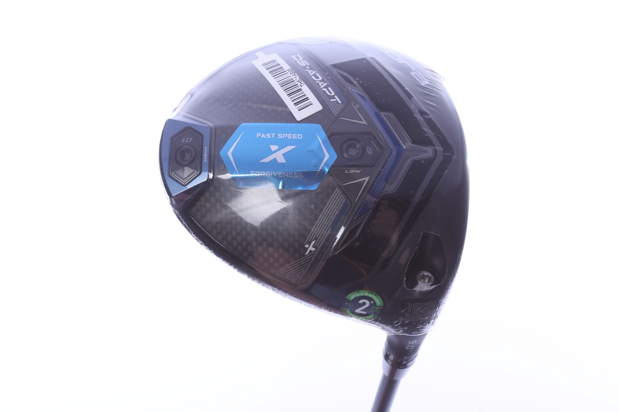 Cobra DS-ADAPT X Driver - 9 Degrees - Stiff Flex LA Golf A Series Low - Right-Handed