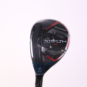 Used TaylorMade STEALTH 2 Rescue 4H Hybrid - Left-Handed - 22 Degrees - Regular Flex-Next Round