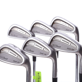 Used Titleist 704.CB Iron Set - Right-Handed - 5-PW - Stiff Flex-Next Round