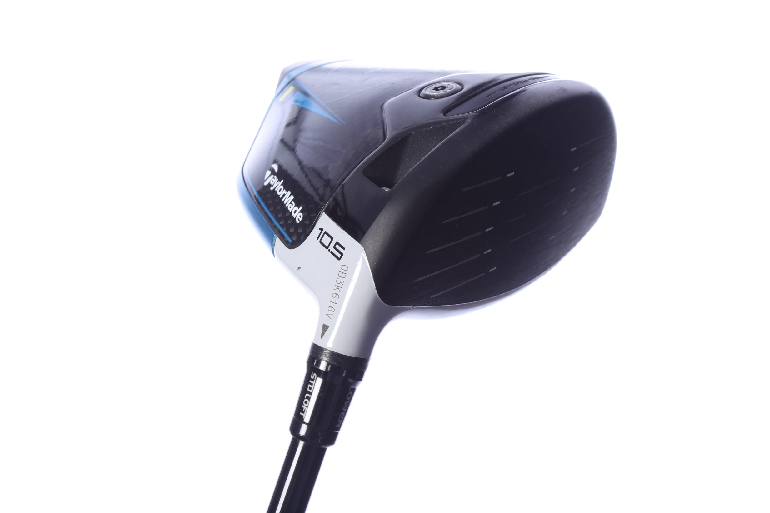 Used TaylorMade SIM2 Driver - 10.5 Degrees - Stiff Flex Project X HZRDUS SMOKE Black RDX - Right-Handed