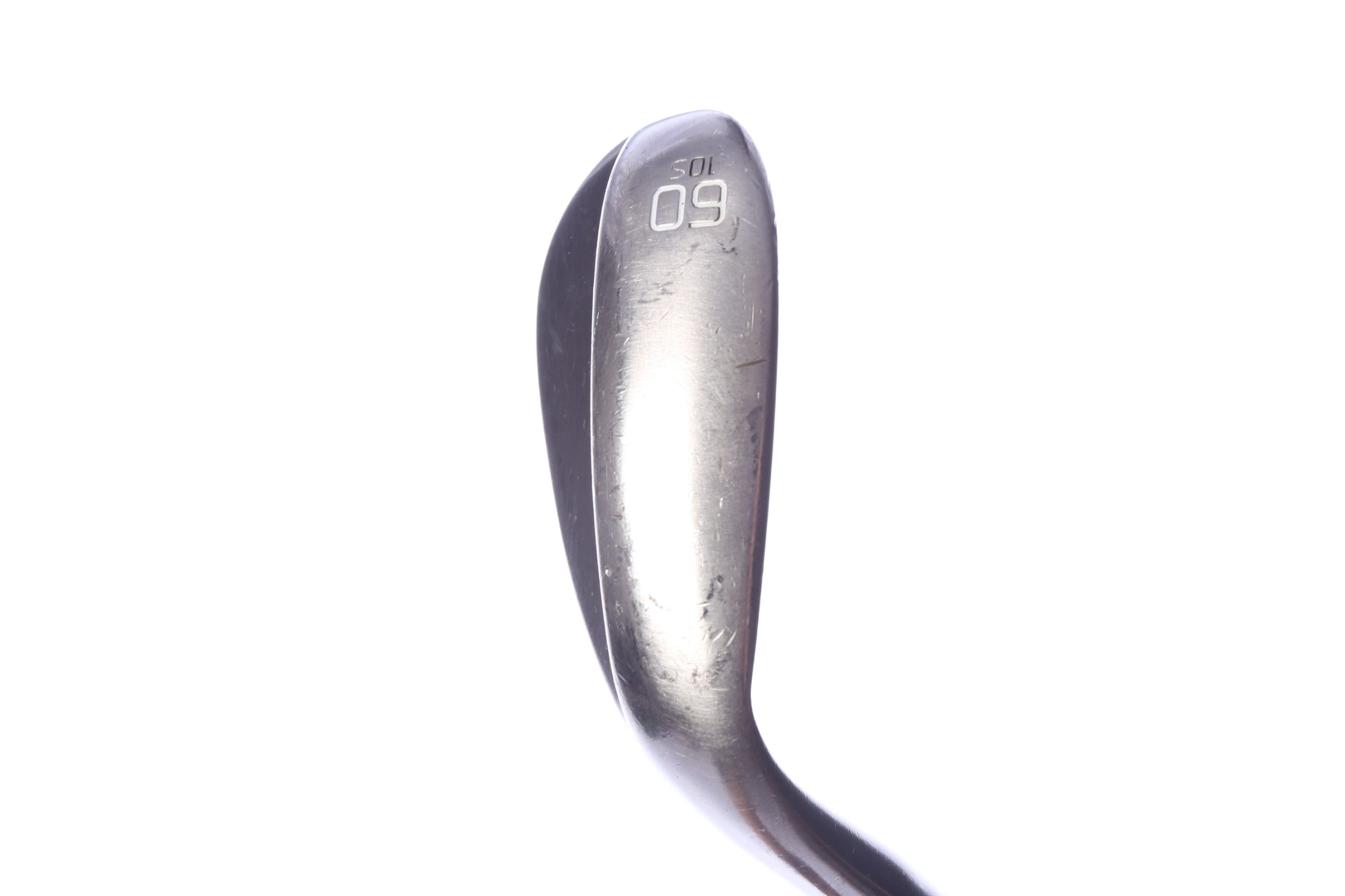 Used Titleist Vokey SM9 Brushed Steel Lob Wedge - Right-Handed - 60 Degrees - Wedge Flex-Next Round