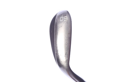 Used Titleist Vokey SM9 Brushed Steel Lob Wedge - Right-Handed - 60 Degrees - Wedge Flex-Next Round