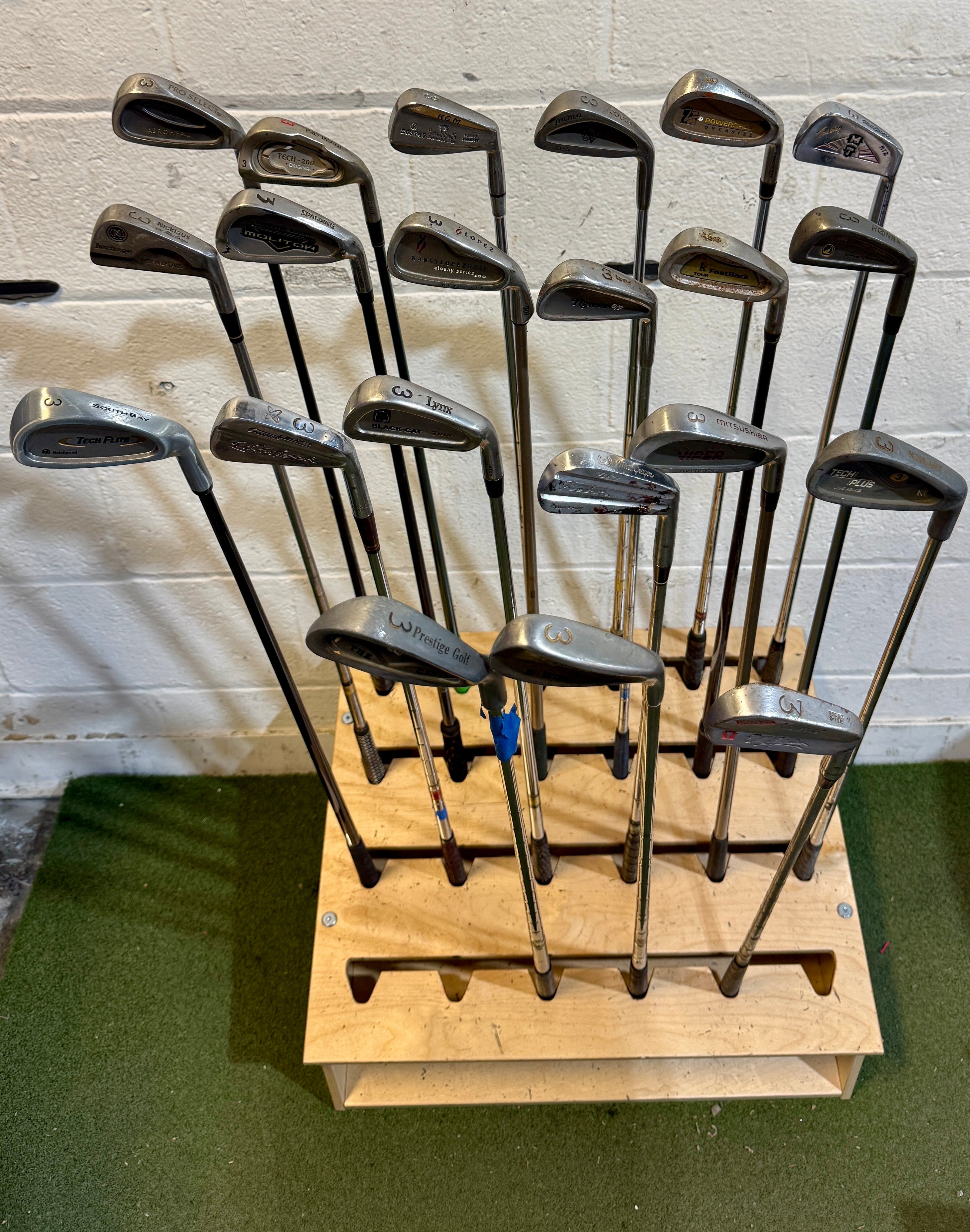 Wholesale Lot of 45 Golf Clubs - Assorted Single Irons-Next Round