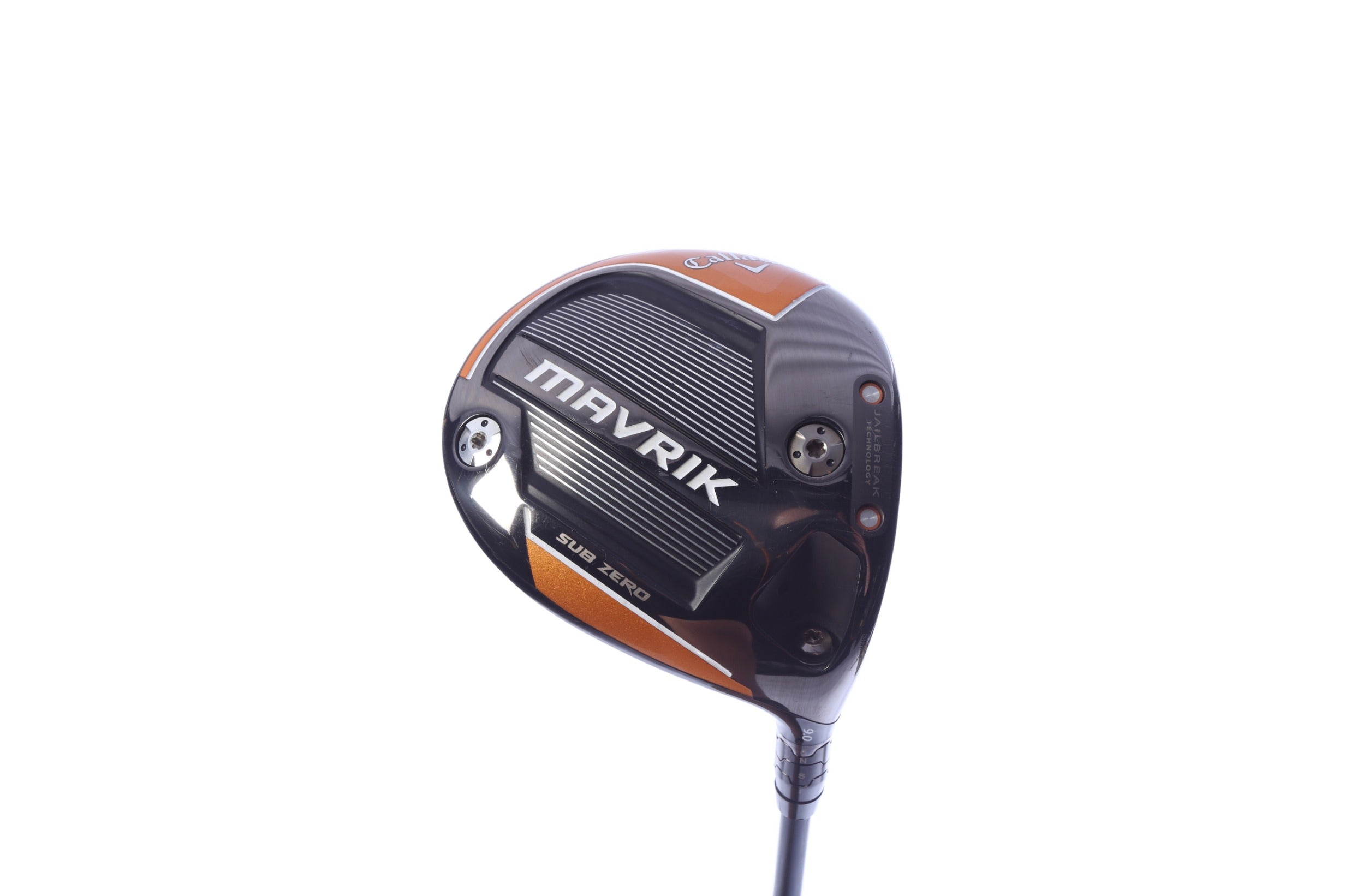 Used Callaway Mavrik Sub Zero Driver - 9 Degrees - Stiff Flex Aldila ROGUE White 130 MSI - Right-Handed