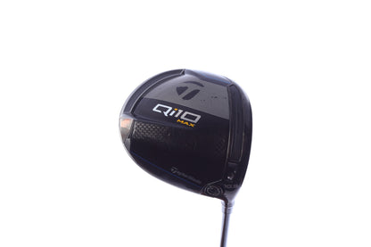 Used TaylorMade Qi10 MAX Driver - 10.5 Degrees - Regular Flex Mitsubishi C6 Red - Right-Handed