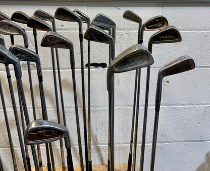 Wholesale Lot of 45 Golf Clubs - Assorted Single Irons-Next Round