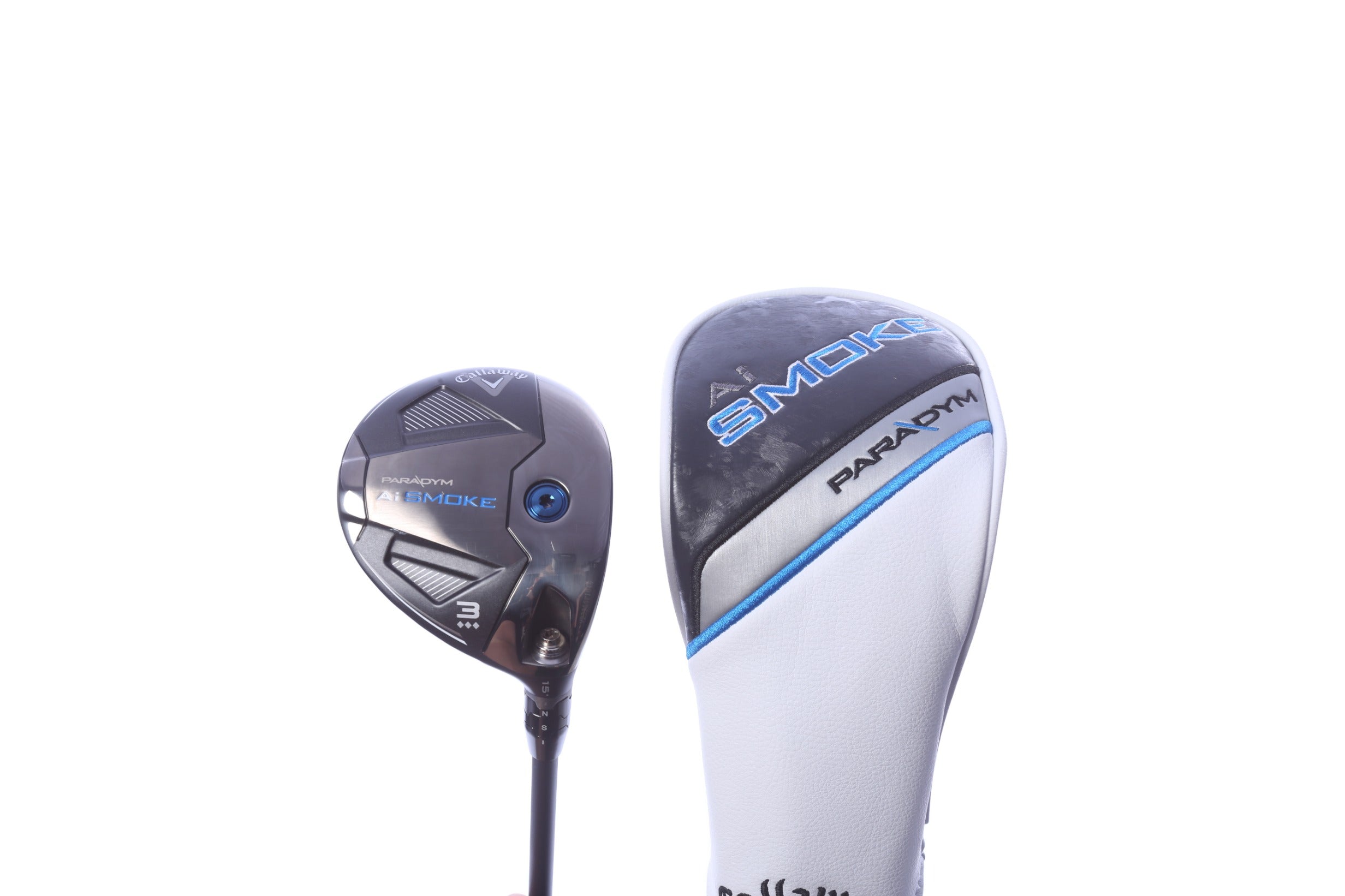 Used Callaway Paradym Ai Smoke Triple Diamond  3-Wood - Right-Handed - 15 Degrees - Stiff Flex