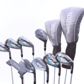 Used Wilson Profile Women's Complete Set - Right-Handed - Driver, 5W, HY, 5-PW, SW, Putter - Ladies Flex-Next Round