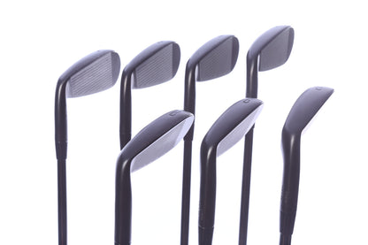 Used Mizuno JPX 925 Hot Metal Black Ion Iron Set - Right-Handed - 4-PW - Stiff Flex-Next Round