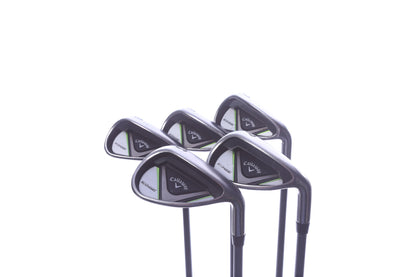 Used Callaway 2018 Edge Iron Set - Right-Handed - 7-PW, SW - Ladies Flex