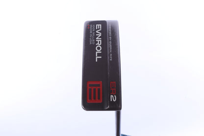 Used Evnroll ER2 Black MidBlade Putter - Right-Handed - 33 in - Blade-Next Round