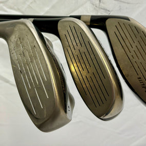Wholesale Lot of 30 Golf Clubs - Left and Right-Handed - Assorted Fairway Woods-Next Round