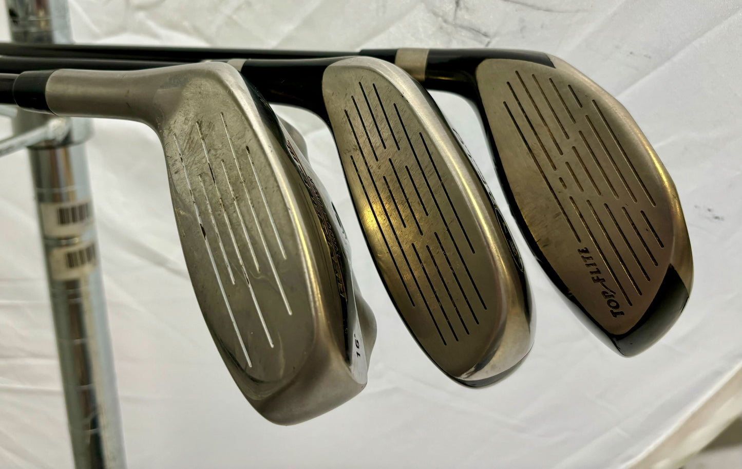 Wholesale Lot of 30 Golf Clubs - Left and Right-Handed - Assorted Fairway Woods-Next Round