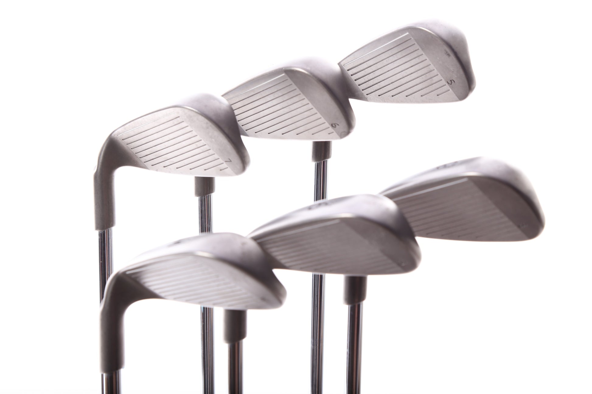 Used Ping G30 Iron Set - Right-Handed - 5-PW - Stiff Flex - Black Dot-Next Round