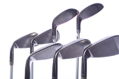 Used Cobra BiO Cell Combo Iron Set - Right-Handed - 4/5 HY, 5/6 HY, 7-PW, SW - Ladies Flex