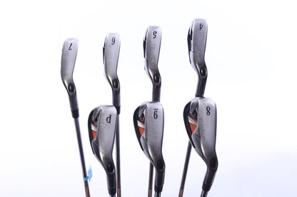 Used Callaway X-24 Hot Iron Set - Right-Handed - 4-PW - Uniflex Flex