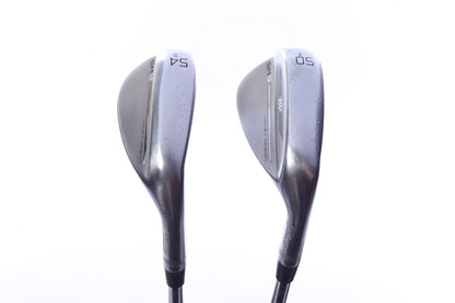 Used Titleist Vokey SM9 Tour Chrome Wedge Set - Right-Handed - 50*, 54* - Extra Stiff Flex