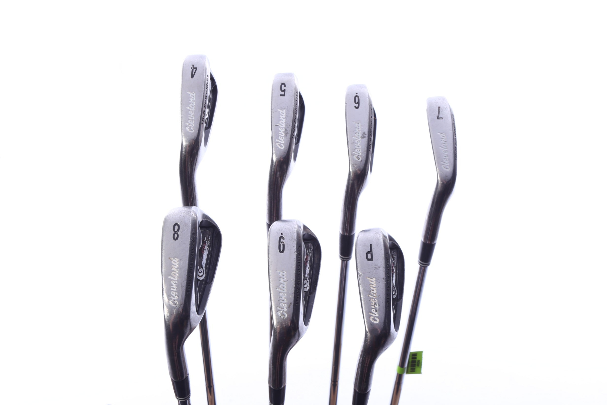 Used Cleveland CG7 Iron Set - Left-Handed - 4-PW - Stiff Flex